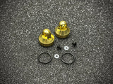 Aluminum Bleeder Screw Caps for Associated Narrow Bore Shock Absorbers