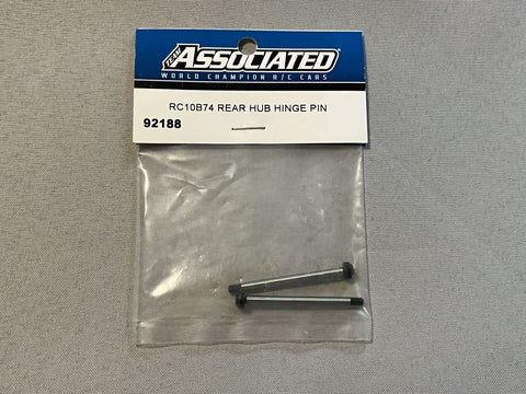 Team Associated 92188 RC10 B74 Rear Hub Hinge Pin