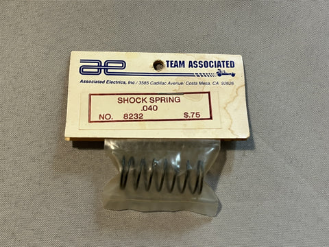 Team Associated 8232 Shock Spring 0.040