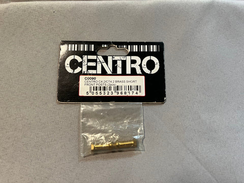 Centro C0090 C4.2 / CT4.2 Brass Short Front Posts (2)