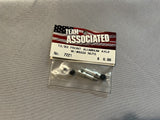 Team Associated 7221 T3 / B3 Front Aluminum Axle with #6222 Nuts