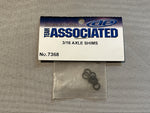 Team Associated 7368 3/16” Axle Shims