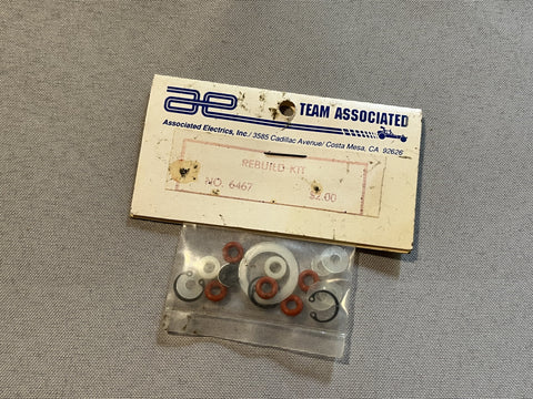 Team Associated 6467 Shock Absorber Rebuild Kit – Bottom Load Shocks