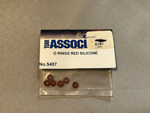 Team Associated 5407 O-Rings – Red Silicone