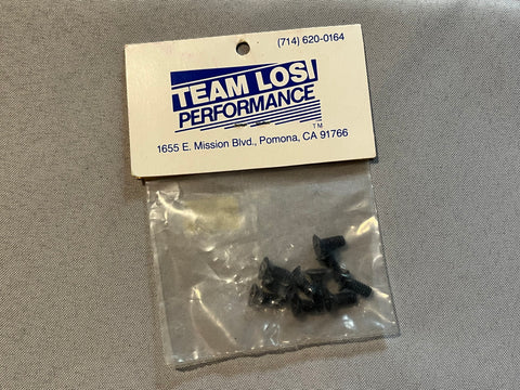 Team Losi A-6208 8-32 x 3/8 Aluminum Flat Head Screws (10)