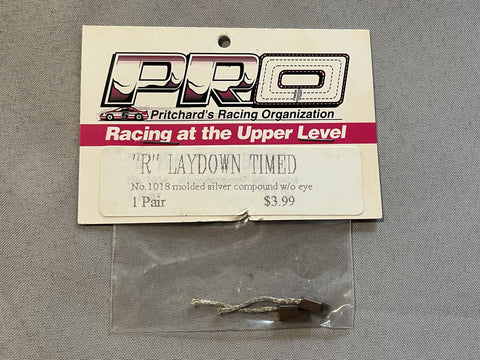Pritchard’s Racing Organization 1018 “R” Laydown Timed Brushes